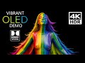 Colorful OLED Demo HDR 4K 60 FPS Dolby Vision - (4K Video)