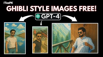 Create Stunning Ghibli Style Images for Free with ChatGPT 4! | Step-by-Step Guide