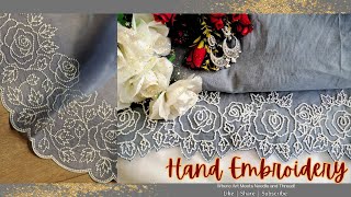 "DIY Bead Embroidery" Beadwork Tutorial DIY Embroidery