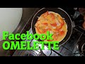 Making an omelette from a facebook recipe