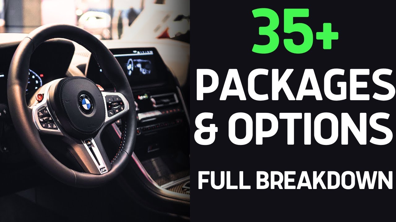 Here's What You Need To Know About Almost EVERY BMW PACKAGE & OPTION