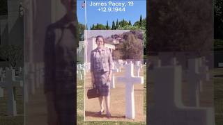 Mothers visit the graves of their killed sons - World War II soldiers