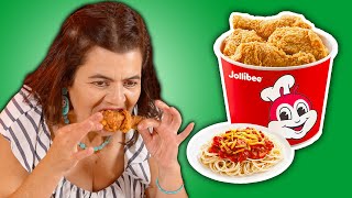 Mexican Moms Try JOLLIBEE by mamah! 209,468 views 4 months ago 14 minutes, 2 seconds