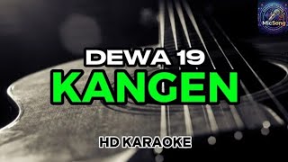 Download lagu DEWA 19 - Kangen (Karaoke) 