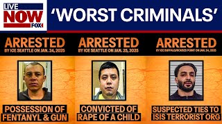 ICE ARRESTS: 'Worst Criminals' arrested in 3 Day Blitz Campaign | LiveNOW from FOX