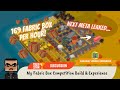 My fabric box competition build  experience town star