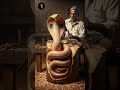 Chacha Ne Lakdi Se Banaya Full Size Cobra Snake | Amazing Wood Art.#WoodenCobra