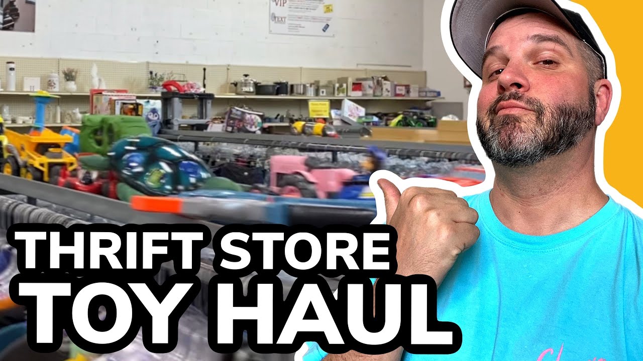 Vintage Toys Thrift Store Finds thriftwithme toyhunt YouTube