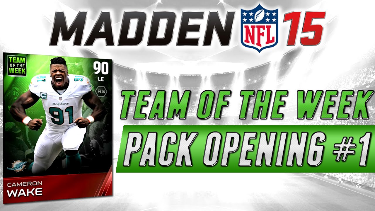 MUT 15 - OMG FANTASY PULL - Elite Matt Ryan and Cameron Wake - Madden 15 Ultimate Team Pack Opening