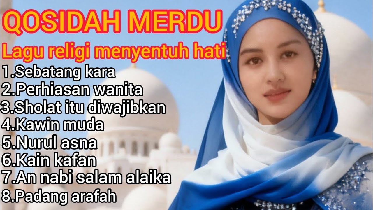 QOSIDAH MERDU 🎶 MUSIK GAMBUS🎵LAGU ISLAMI MENYENTUH HATI ❤️