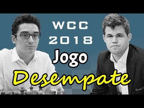 Desempate 01 - Campeonato Mundial de Xadrez 2018 - Xadrez Relâmpago 