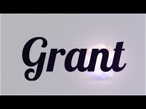 Significado de Grant, nombre Inglés para tu bebe niño o niña (origen y personalidad)