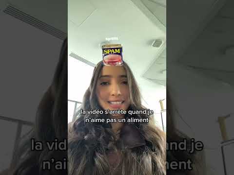 LA VIDEO S'ARRÊTE QUAND JE N'AIME PAS UN ALIMENT ! - CHOCOH TIKTOK