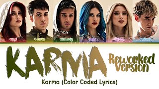 Full Karm6 “KARMA Reworked Version” Color Coded Lyrics Guide