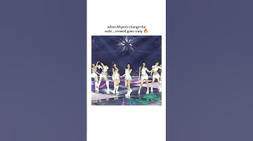 Thumbnail of Crowd went crazy for Ahyeon #babymonster#sbsgayodaejeon #ahyeon #drip