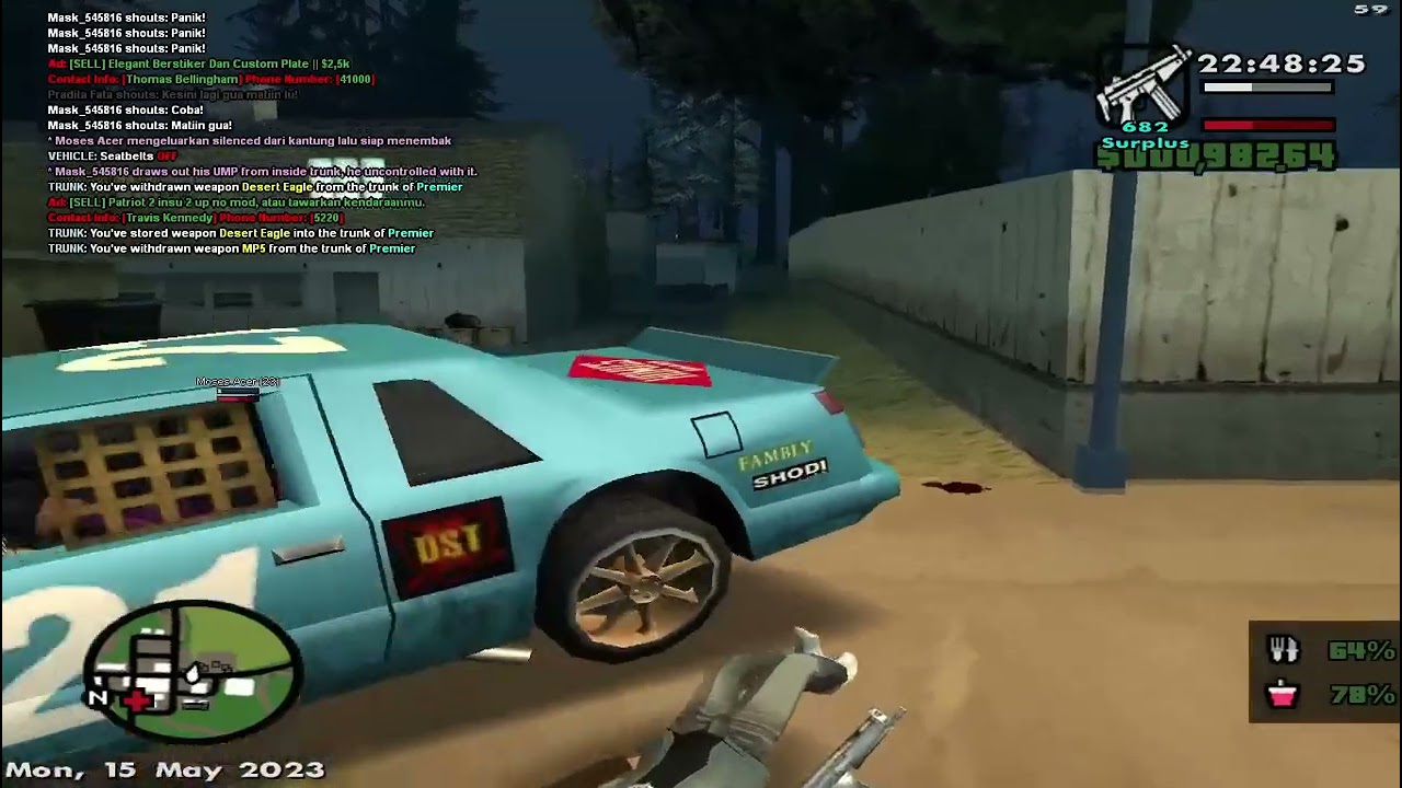 [JGRP] Bantai orang pakai MP5