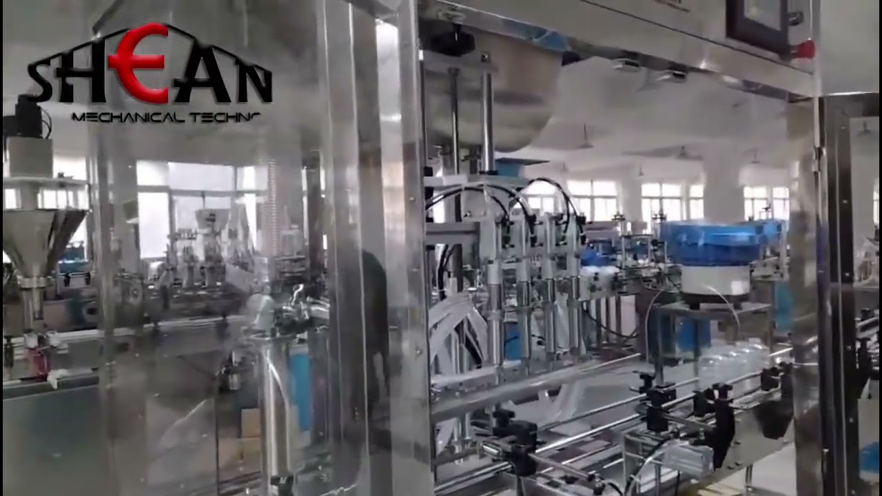 Straight filling machine 