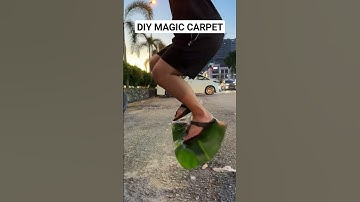 How To Make Magic Carpet Instantly #aladin #magiccarpetride #diy #reels #shorts #video