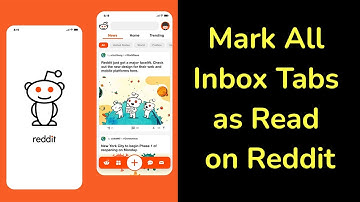How to Mark All Inbox Tabs as Read on Reddit App?