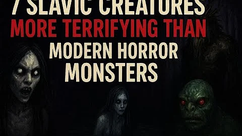 7 Slavic Creatures More Terrifying Than Modern Horror Monsters | True Dark Folklore