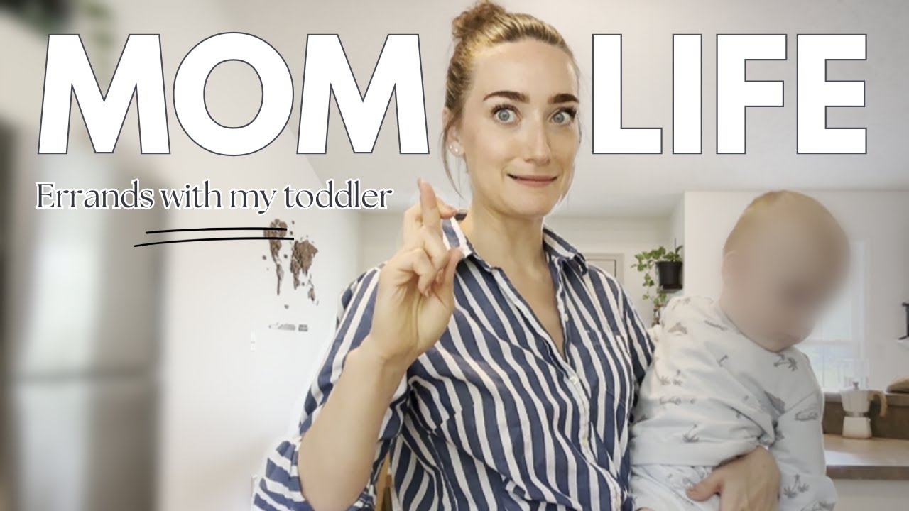 📍 Day in the Life: Running Errands with My Toddler 👶🛍️