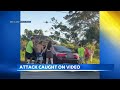 Viral shows car attack at hawaii beach parking lot police arrest one man