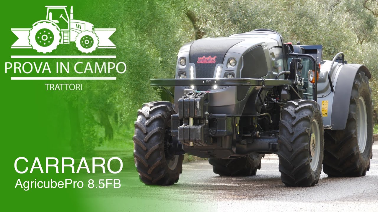 Carraro Agricube Pro 8.5 FB - La prova in campo