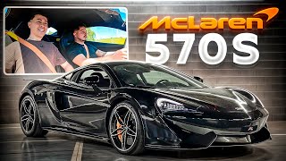 ISTO NÃO É UM CARRO NORMAL ! MCLAREN 570S ! | AllSpeedDrive