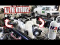 Cleetus and Cars Burnout Competition Prep, We added Nitrous to the Burnout Truck!