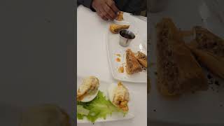 Trying out a fancy restaurant #foodshorts #fancyrestaurant #food #foodvlog