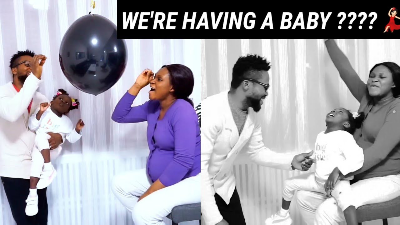 Наше трогательное объявление пола будущего ребенка... У нас будет малыш ?????💃🏻