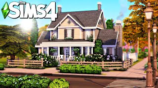 BASE GAME Family Home! || The Sims 4 Speed Build