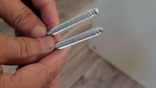 How to FIX IKEA Wood Screws LOOSE Wood Furniture WON'T TIGHTEN CATCH Kallax Shelf