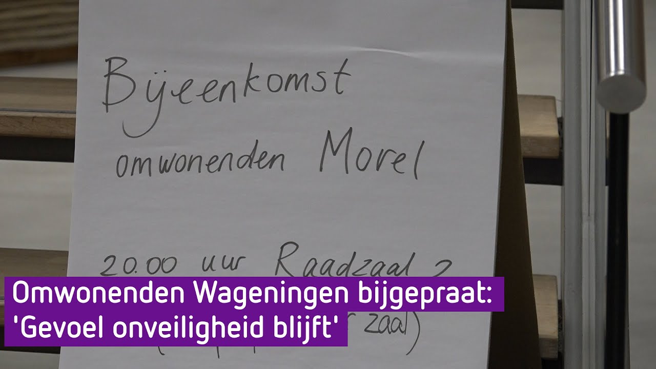 Emoties lopen hoog op bij bijeenkomst over fatale steekpartij Wageningen