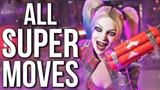 Injustice 2 - ALL 26 SUPER MOVES (so far)