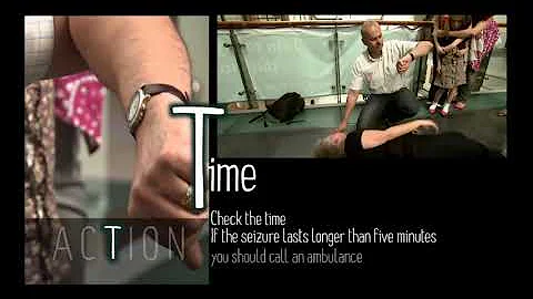 Learn seizure first aid in 45 seconds