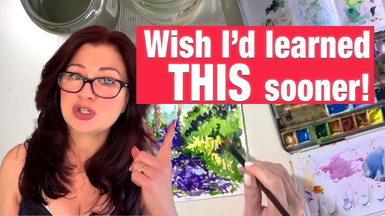 5 Watercolour Challenges I Wish I'd Overcome Sooner