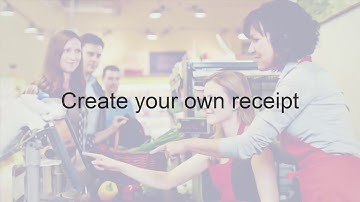 Create your own receipt - RockPOS