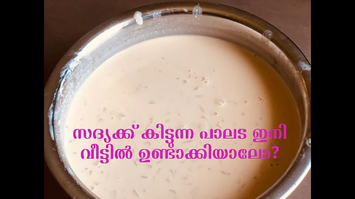 Palada payasam| Paalada payasam| Sadya special pal...
