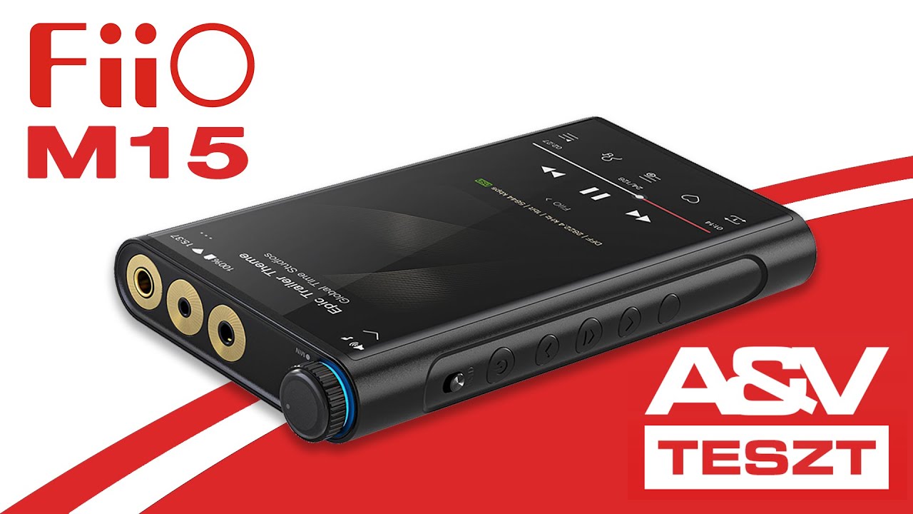 Extrákkal teli DAP lett a FiiO M15 csúcs-lejátszója