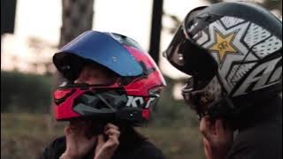 cinematic couple bikers CB150R by @arvimotret