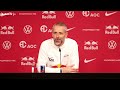 Pressekonferenz vor FC Augsburg - RB Leipzig | Bundesliga