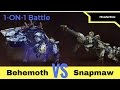Horizon Zero Dawn - Behemoth VS Snapmaw (Horizon Fight Club #8)