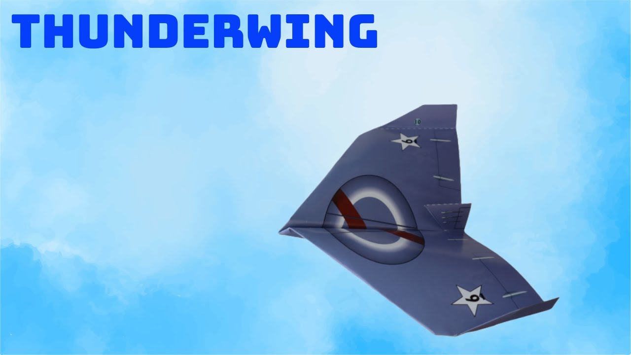 How to Make the Thunderwing ✈️ | Ultimate Flying Paper Planes