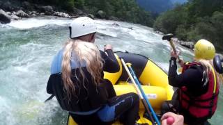 Salza Rafting 2016 Girls gone wild water screenshot 2