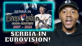 AMERICAN REACTS TO Serbia in Eurovision Song Contest 2007 2022