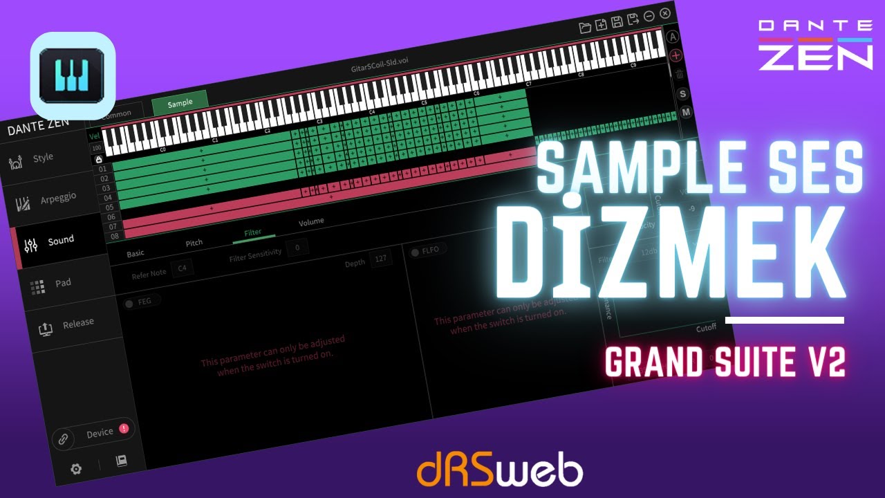 sunn ページ GrandSuite Kullanımı -#2 Multi Sample Oluşturmak. - YouTube