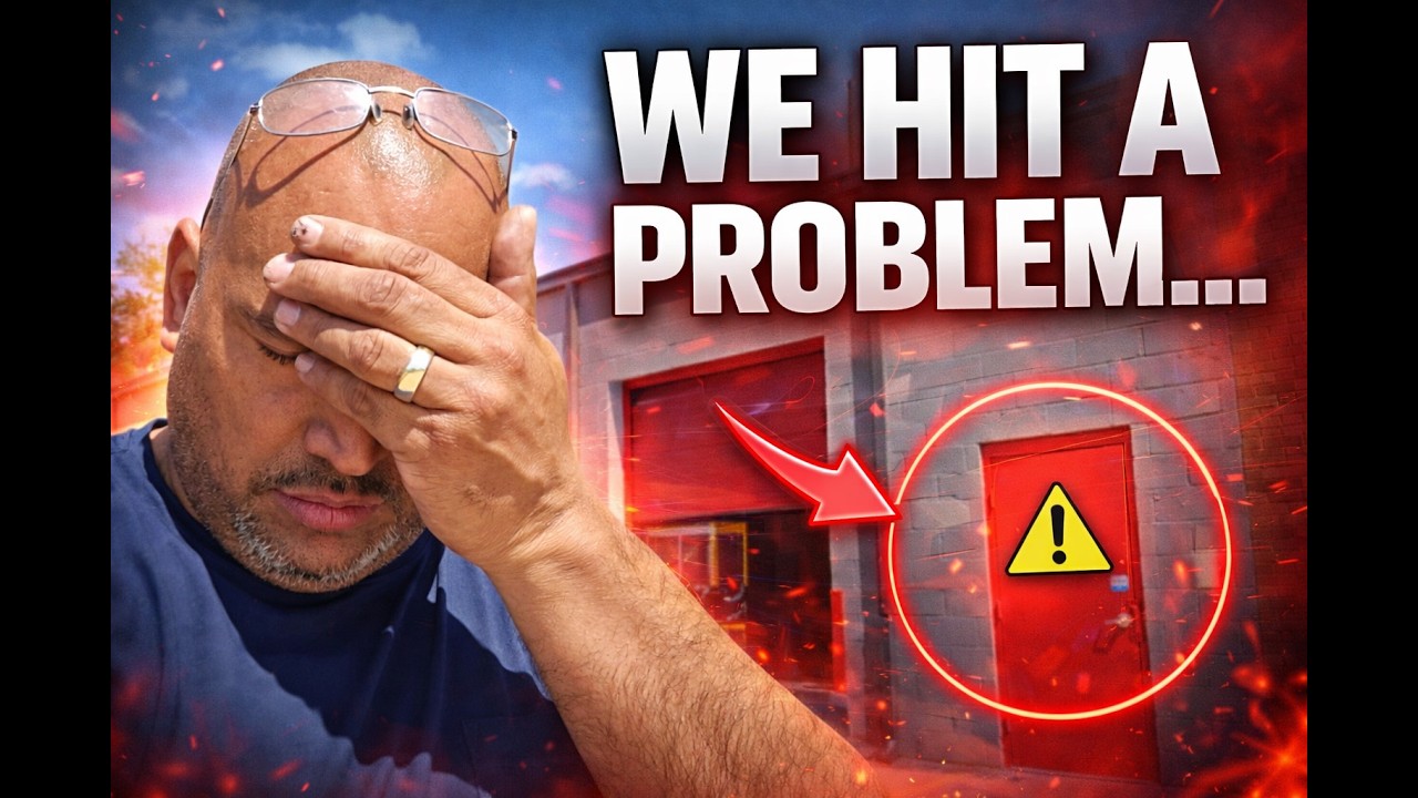 We Hit a BIG Problem With the New Shop… (Not What We Expected) - YouTube