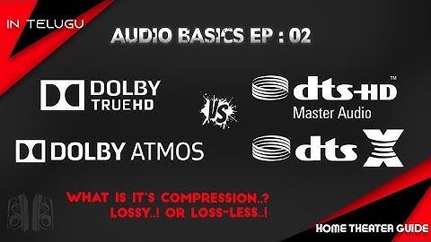 HT:02 - Audio Basics (Telugu). What is object based sound  DTS X & Dolby Atmos