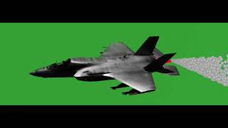 Jet Green Screen Effect